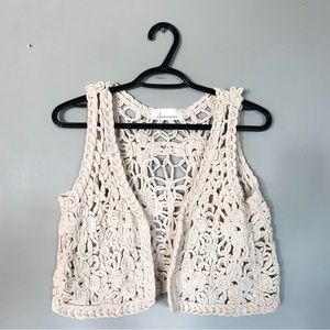Anthropologie • Crochet Vest